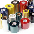 Красящий ролик (риббон) WAX (воск) 300м*110мм Ink Out Черный (WSxF)